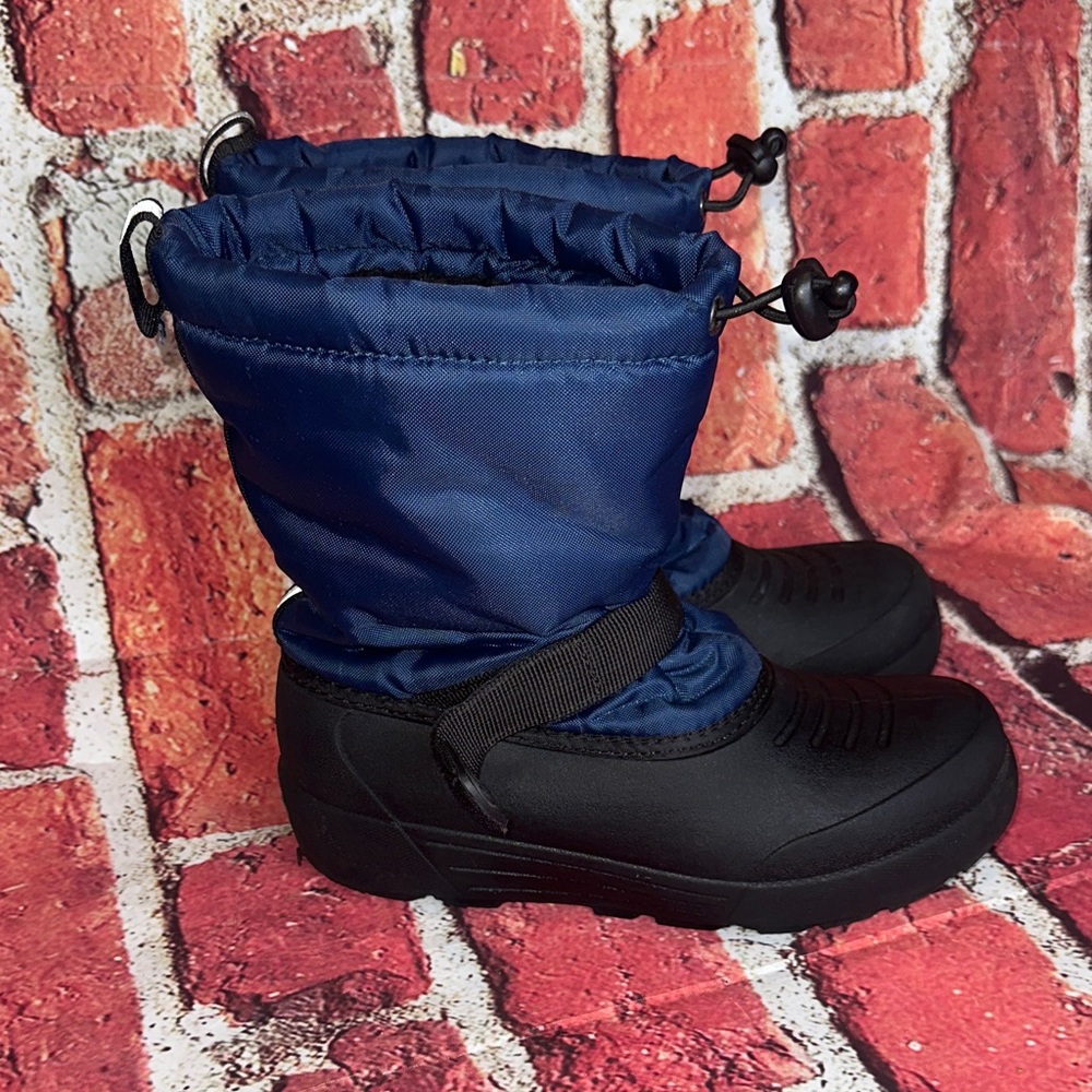 Northside Kids Black Navy Insulated Winter Boots Size 4